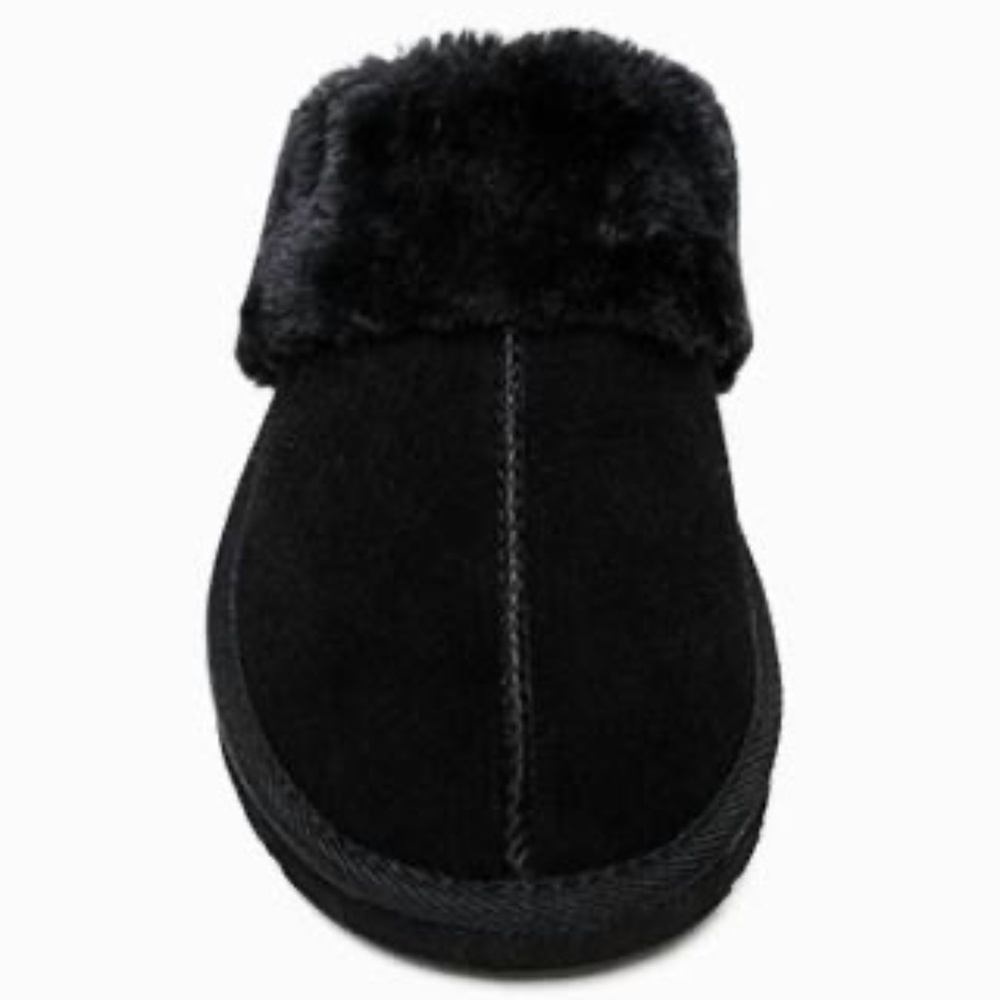 NEW MINNETONKA Women's Chesney Slipper in Black Size 9 - Picture 4 of 6